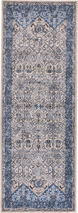 Feizy Ainsley 3899F Ivory/Blue Area Rug