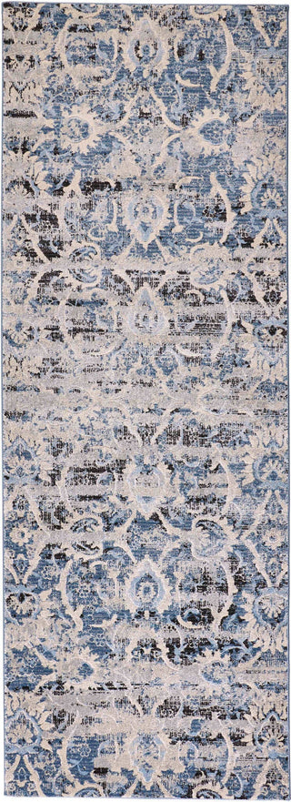 Feizy Ainsley 3901F Blue/Ivory Area Rug