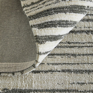 Feizy Colton 8A56F Black/Ivory Area Rug Detail Image