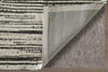 Feizy Colton 8A56F Black/Ivory Area Rug Detail Image