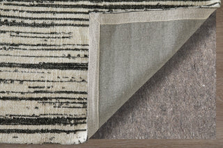 Feizy Colton 8A56F Black/Ivory Area Rug Detail Image