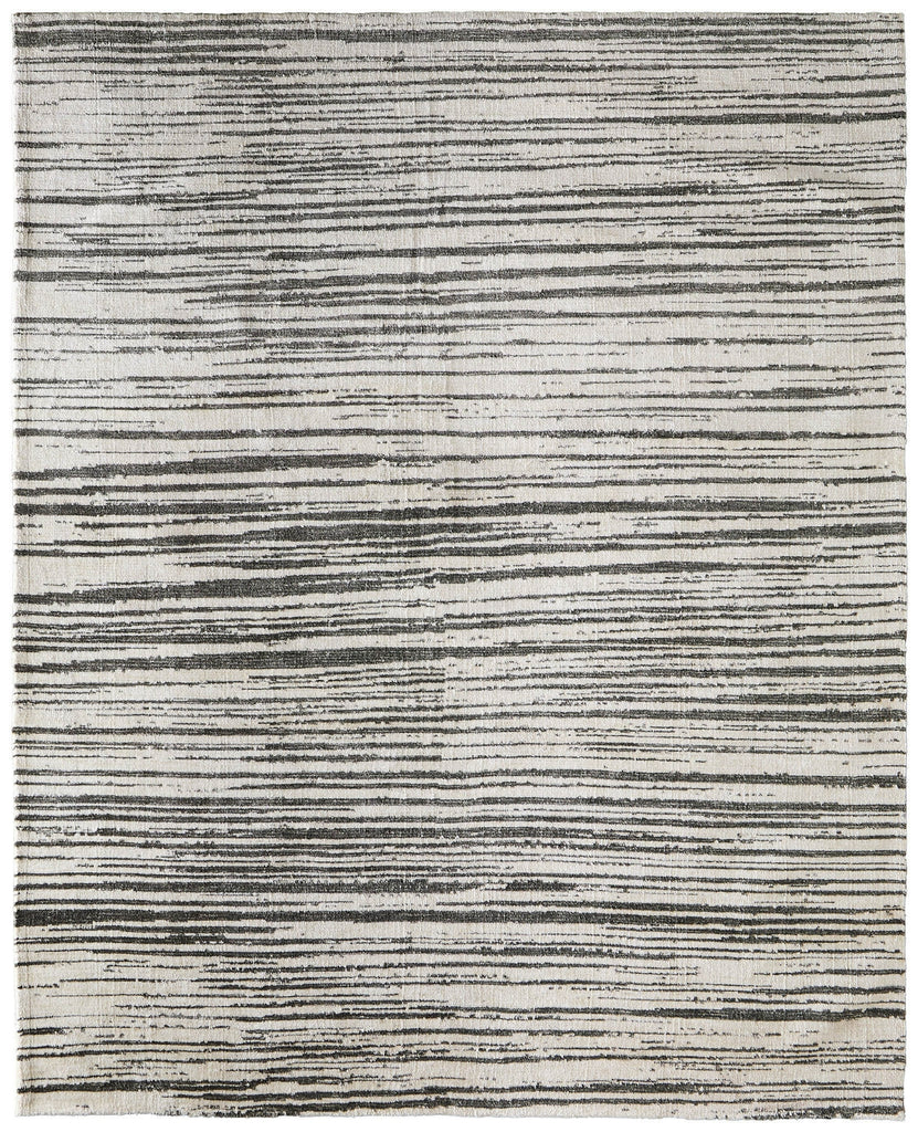 Feizy Colton 8A56F Black/Ivory Area Rug main image