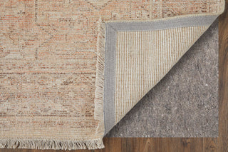 Feizy Caldwell 8977F Orange/Tan/Ivory Area Rug Detail Image