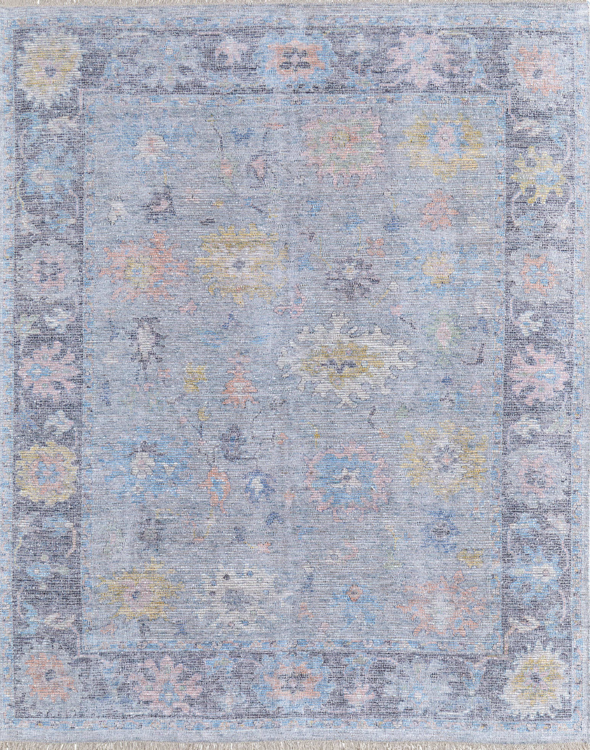 Feizy Caldwell 8979F Blue/Yellow/Orange Area Rug main image