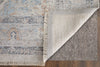 Feizy Caldwell 8980F Ivory/Blue/Orange Area Rug Detail Image