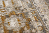 Louis De Poortere Antiquarian Ushak 8884 Suleiman Grey Area Rug Detail Image