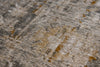 Louis De Poortere Antiquarian Ushak 8884 Suleiman Grey Area Rug Detail Image