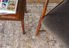 Louis De Poortere Antiquarian Ushak 8884 Suleiman Grey Area Rug Lifestyle Image Feature