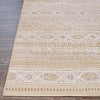 Couristan Marina Malta Champagne Area Rug Corner Image