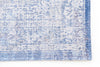Louis De Poortere Fading World Medallion 9065 Grey Jeans Area Rug Corner Image