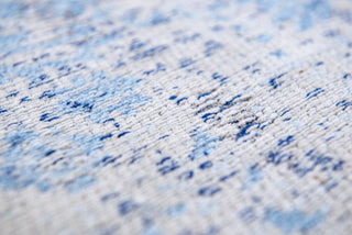 Louis De Poortere Fading World Medallion 9065 Grey Jeans Area Rug Detail Image