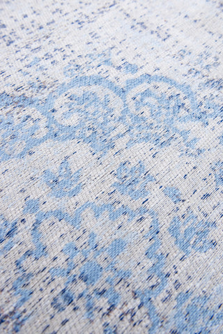 Louis De Poortere Fading World Medallion 9065 Grey Jeans Area Rug Detail Image
