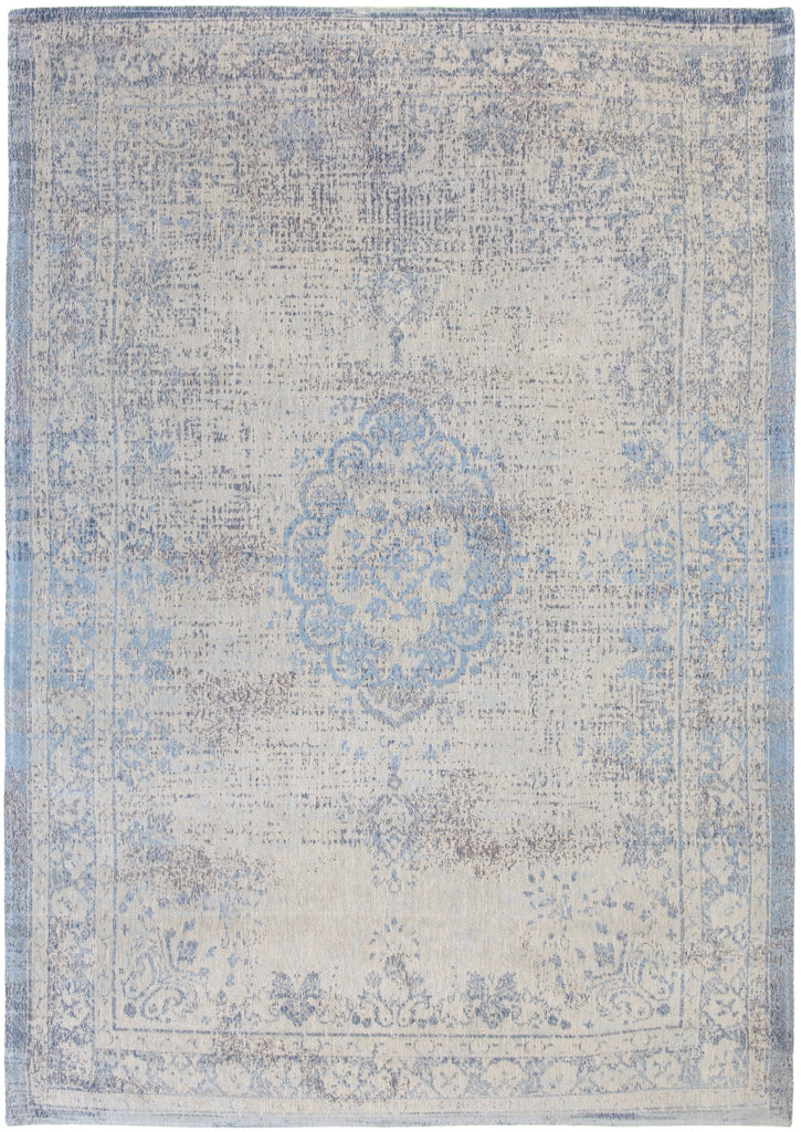 Louis De Poortere Fading World Medallion 9065 Grey Jeans Area Rug main image