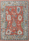 Feizy Karina 69G4F Red/Gray/Ivory Area Rug main image