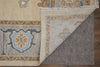 Feizy Karina 69G6F Ivory/Blue/Tan Area Rug Detail Image