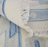 Feizy Karina 69G7F Ivory/Blue Area Rug Detail Image