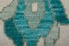 Feizy Karina 69G7F Green/Ivory Area Rug Corner Image