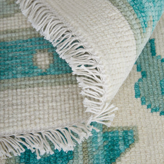 Feizy Karina 69G7F Green/Ivory Area Rug Detail Image