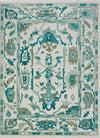 Feizy Karina 69G7F Green/Ivory Area Rug main image