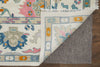 Feizy Karina 69G8F Ivory/Blue/Pink Area Rug Detail Image