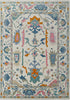 Feizy Karina 69G8F Ivory/Blue/Pink Area Rug main image