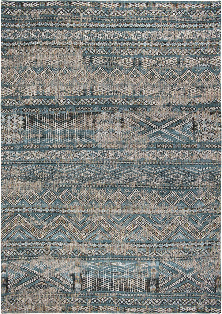 Louis De Poortere Antiquarian Kilim 9110 Zemmuri Blue Area Rug main image