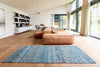 Louis De Poortere Antiquarian Kilim 9110 Zemmuri Blue Area Rug Lifestyle Image Feature