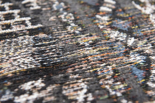 Louis De Poortere Antiquarian Kilim 9113 Black Rabat Area Rug Detail Image
