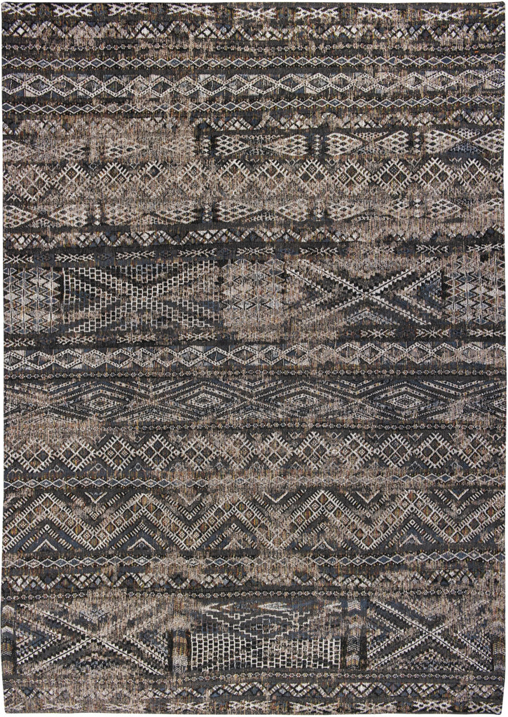 Louis De Poortere Antiquarian Kilim 9113 Black Rabat Area Rug main image