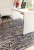 Louis De Poortere Antiquarian Kilim 9113 Black Rabat Area Rug Lifestyle Image Feature