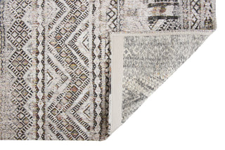 Louis De Poortere Antiquarian Kilim 9114 Medina White Area Rug Backing Image