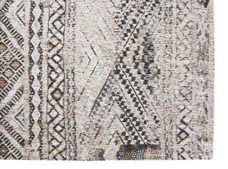 Louis De Poortere Antiquarian Kilim 9114 Medina White Area Rug Corner Image