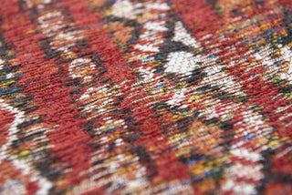 Louis De Poortere Antiquarian Kilim 9115 Fez Red Area Rug Detail Image