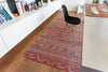Louis De Poortere Antiquarian Kilim 9115 Fez Red Area Rug Lifestyle Image Feature