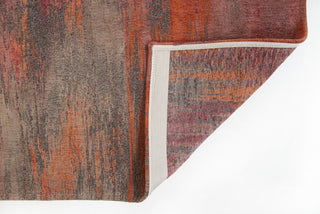 Louis De Poortere Atlantic Monetti 9116 Hibiscus Red Area Rug Backing Image