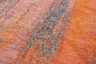 Louis De Poortere Atlantic Monetti 9116 Hibiscus Red Area Rug Detail Image