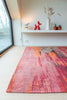 Louis De Poortere Atlantic Monetti 9116 Hibiscus Red Area Rug Lifestyle Image Feature