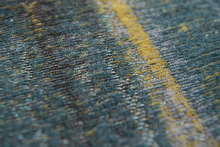 Louis De Poortere Atlantic Monetti 9119 Nymphea Blue Area Rug Detail Image