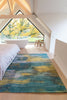 Louis De Poortere Atlantic Monetti 9119 Nymphea Blue Area Rug Lifestyle Image Feature