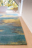 Louis De Poortere Atlantic Monetti 9119 Nymphea Blue Area Rug Lifestyle Image Feature