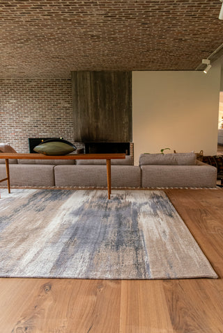 Louis De Poortere Atlantic Monetti 9121 Giverny Beige Area Rug Lifestyle Image Feature