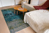 Louis De Poortere Atlantic Streaks 9126 Glen Cove Area Rug Lifestyle Image Feature