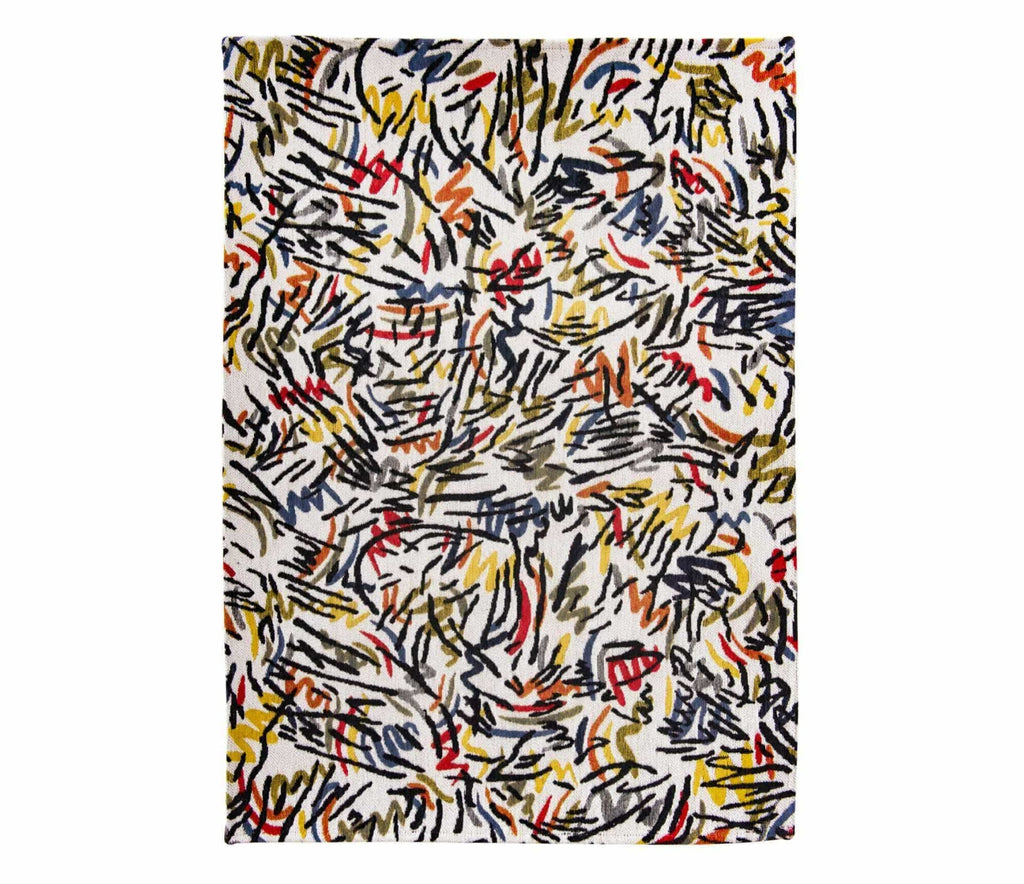 Louis De Poortere Gallery Graffito 9144 Street Graph Area Rug main image