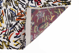 Louis De Poortere Gallery Graffito 9144 Street Graph Area Rug Backing Image