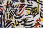 Louis De Poortere Gallery Graffito 9144 Street Graph Area Rug Corner Image