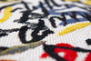 Louis De Poortere Gallery Graffito 9144 Street Graph Area Rug Detail Image
