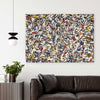 Louis De Poortere Gallery Graffito 9144 Street Graph Area Rug Lifestyle Image Feature