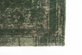 Louis De Poortere Fading World Medallion 9146 Majestic Forest Area Rug Corner Image
