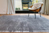Louis De Poortere Fading World Medallion 9148 Stone Area Rug Lifestyle Image Feature