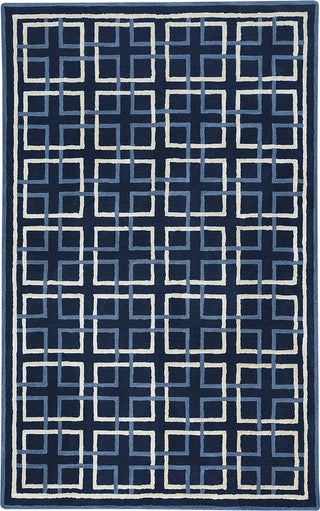 Capel Anthony Baratta Framework 9181 Dark Blue Area Rug Rectangle Main Image